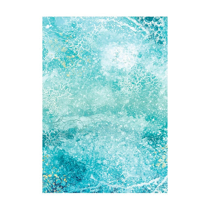 Selection 8 Rice paper A6 backgrounds - Songs of the Sea