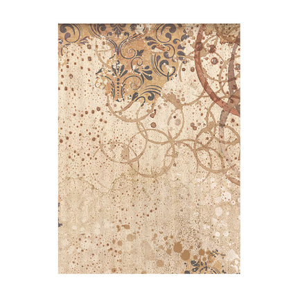 Selection 8 Rice paper A6 backgrounds - Coffee and Chocolate