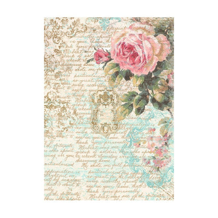 Selection 8 Rice paper A6 backgrounds - Precious