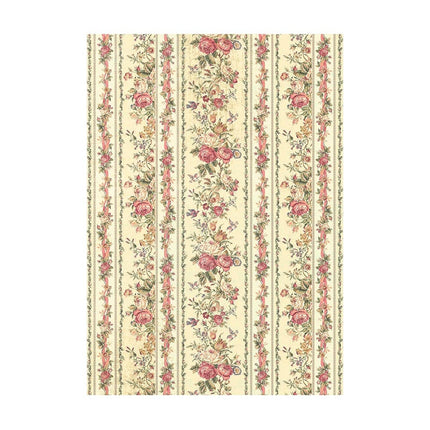 Selection 8 Rice paper A6 backgrounds - Precious
