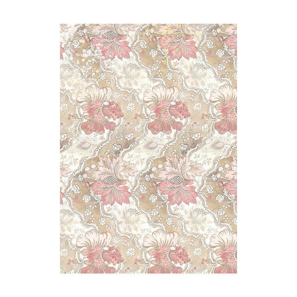 Selection 8 Rice paper A6 backgrounds - Orchids and Cats