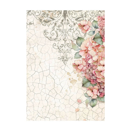 Selection 8 Rice paper A6 backgrounds - Brocante Antiques
