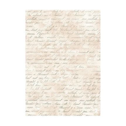 Selection 8 Rice paper A6 backgrounds - Shabby Rose