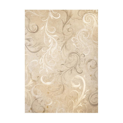 Selection 8 Rice paper A6 backgrounds - Gear up for Christmas