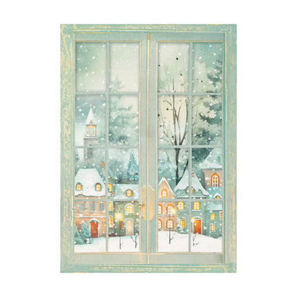 Selection 8 Rice paper A6 backgrounds - The Nutcracker