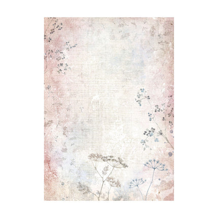 Selection 8 Rice paper A6 backgrounds - Create Happiness Dewdrops