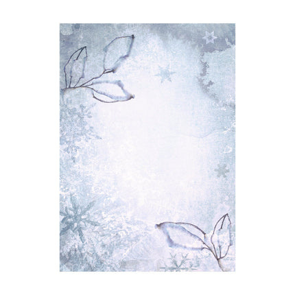 Selection 8 Rice paper A6 backgrounds - Create Happiness Dewdrops