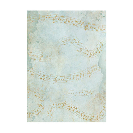 Selection 8 Rice paper A6 backgrounds - Masquerade
