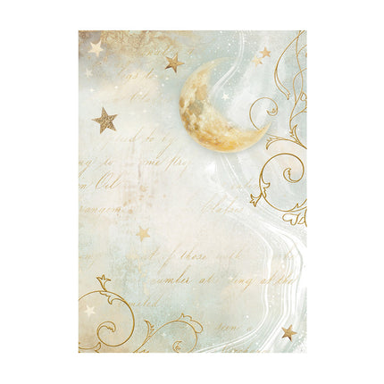 Selection 8 Rice paper A6 backgrounds - Masquerade