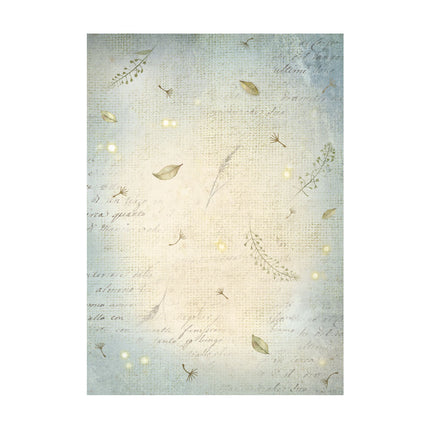 Selection 8 Rice paper A6 backgrounds - Hidden Grove