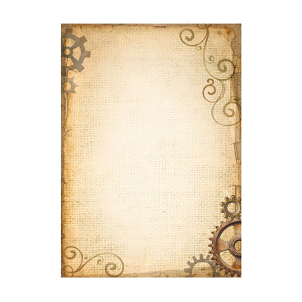 Selection 8 Rice paper A6 backgrounds - Hidden Grove