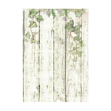 Selection 8 Rice paper A6 backgrounds - House of Roses