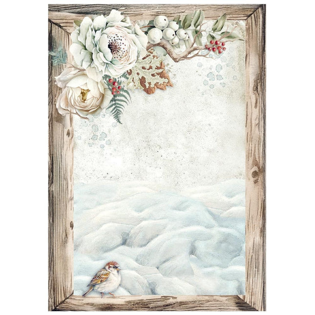Selection 8 Rice paper A6 backgrounds - The Owl's House