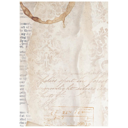 Selection 8 Rice paper A6 backgrounds Quiet Days