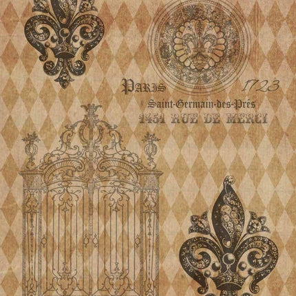 Hotel Harlequin Fleur de Lis A4