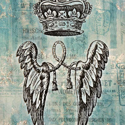 Crown and Wings A3