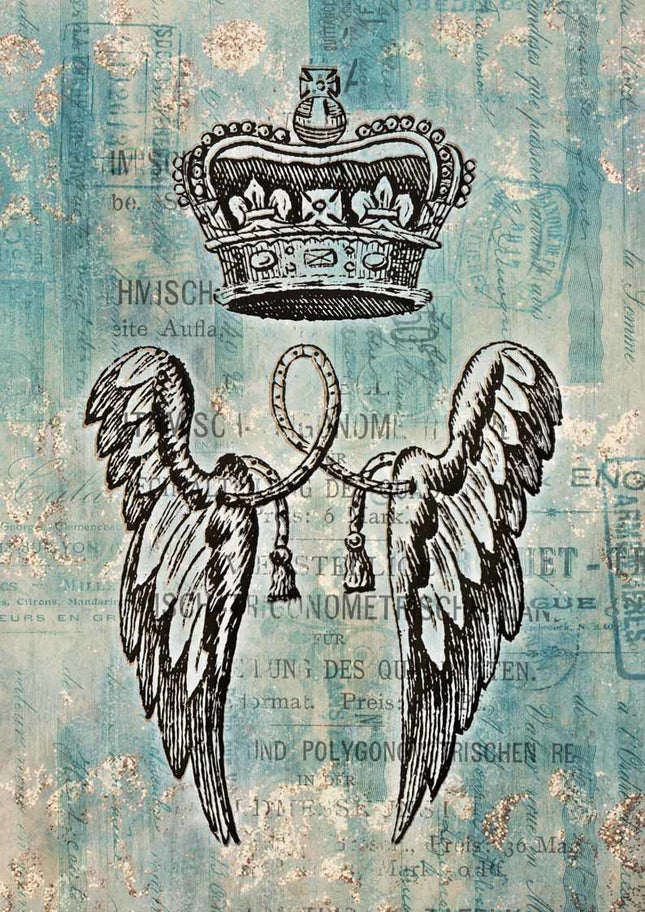 Crown and Wings A3