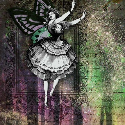 Northern Lights Fairy A4