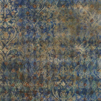 Blue Harlequin A4