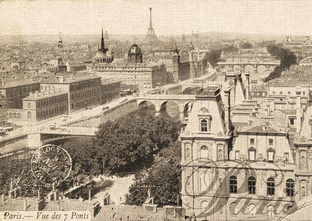 Paris Landscape A4