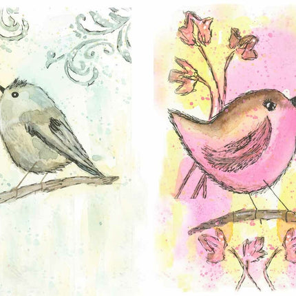Old to Ooh La La - Bird Melodies A4