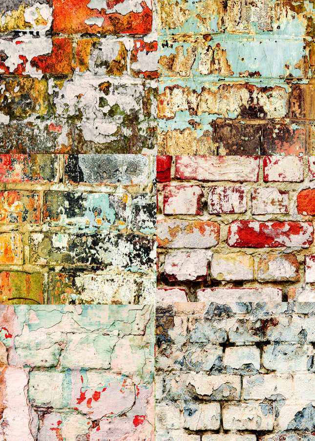 Andy Skinner - Brick Wall A3