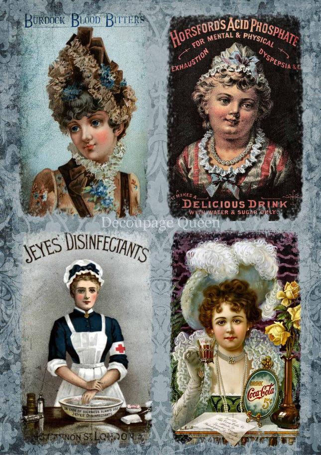 Vintage Ads A4