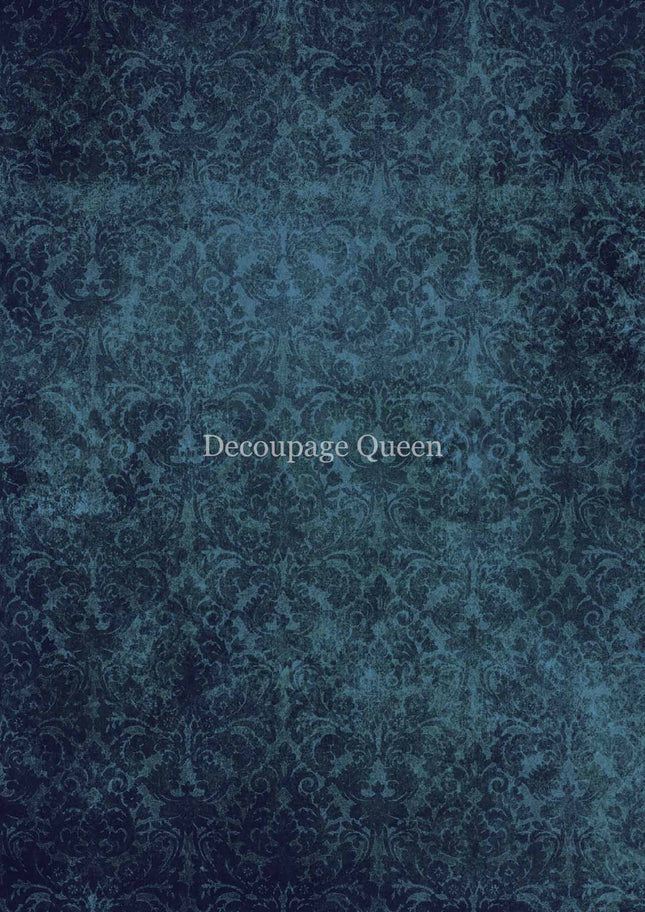 Blue Brocade A4