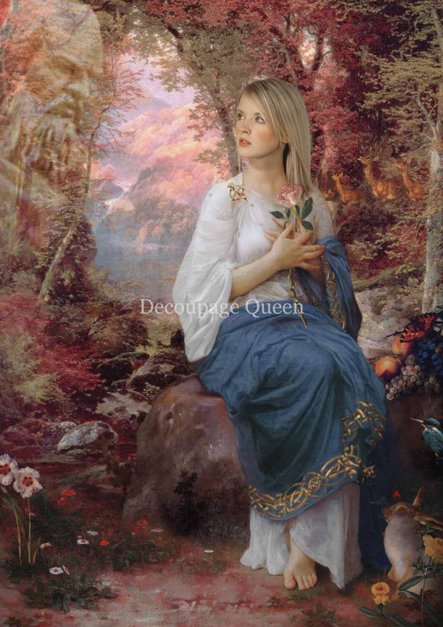 Howard David Johnson - Brigit Celtic Goddess of Poetry A4