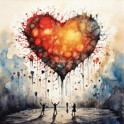 Decoupage Queen Andy Skinner The Heart of Emotions A4