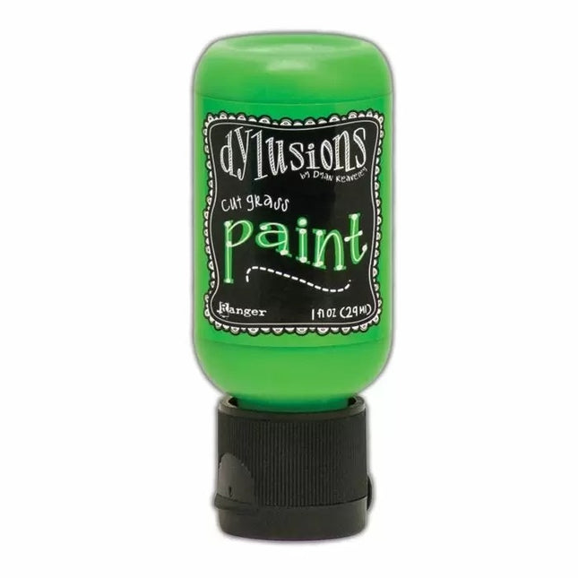 Ranger • Dylusions Flip cup paint Cut grass