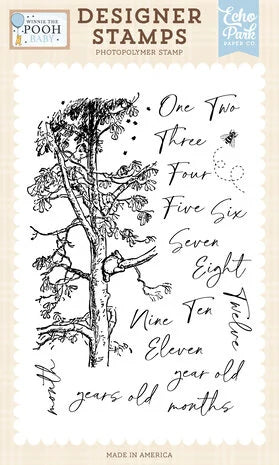 Winnie The Pooh Baby Designer Stamps First Year Milestones