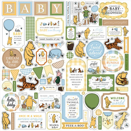 Winnie The Pooh Baby Element Sticker