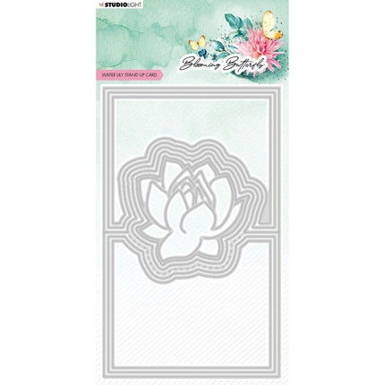 Studio Light • Blooming Butterfly Snijmallen Water Lily Card