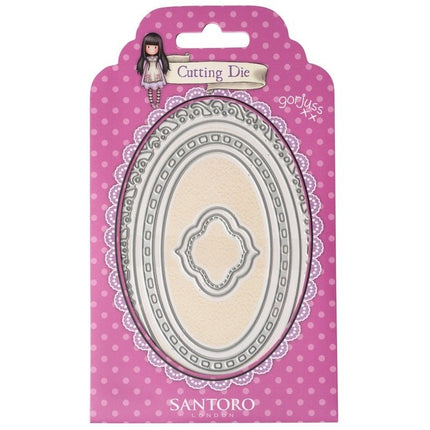 Gorjuss Cutting Die Oval Frames & Label