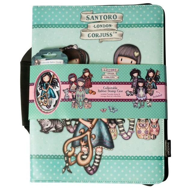 Gorjuss Storage Case + Curiosity Stamp & Pocket Sheet
