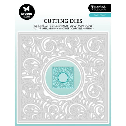 Studio Light • Essentials Cutting Die Swirl Frame