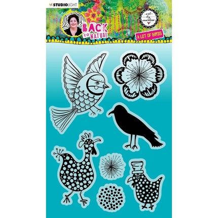 Studio Light • Back to Nature Clear Stempel A Lot Of Birds