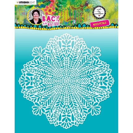 Studio Light • Back to Nature Mask Stencil Mixed Petals