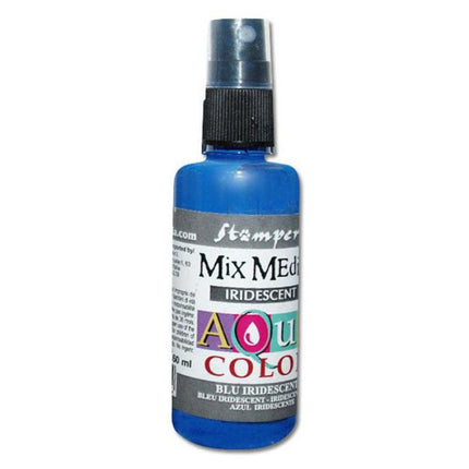 309 Aquacolor spray 60ml. - Iridescent blue