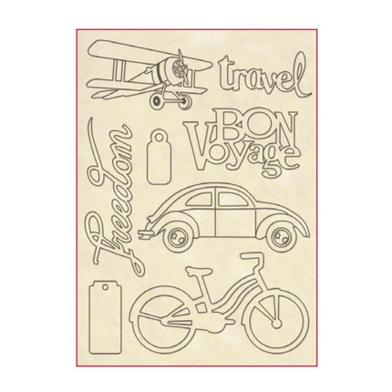 Wooden frame A5 - Travel