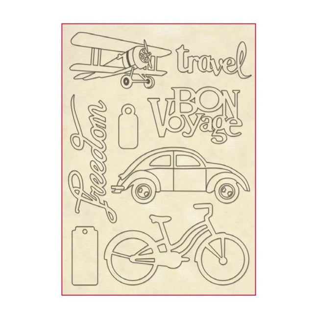 Wooden frame A5 - Travel