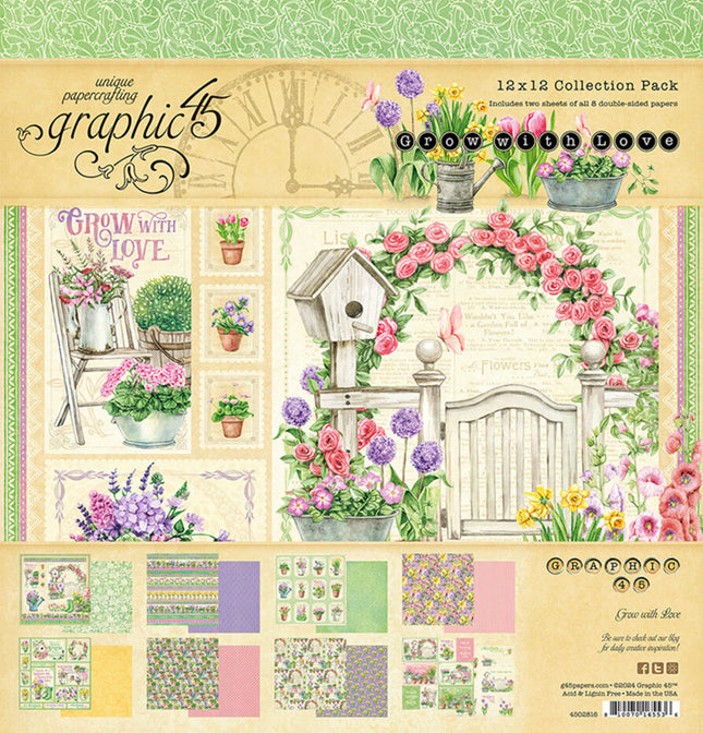 Grow with Love 12x12 Inch Collection Pack