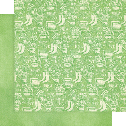 Grow with Love 12x12 Inch Patterns & Solids Pack