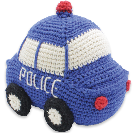 Haakpakket Politieauto - Amigurumi DIY Kit