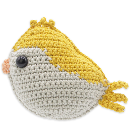 Haakpakket Vogeltje Geel - Amigurumi DIY Kit