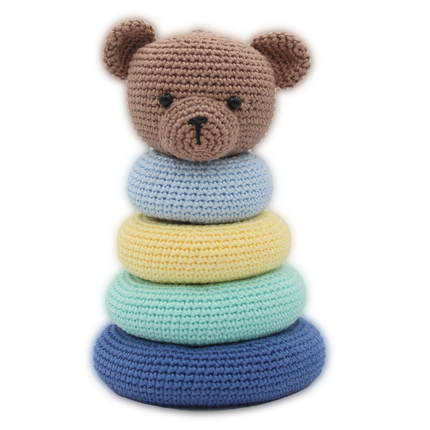 Haakpakket Stapelbeer - Amigurumi DIY Kit