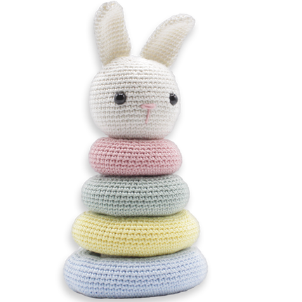 Haakpakket Stapelkonijn - Amigurumi DIY Kit