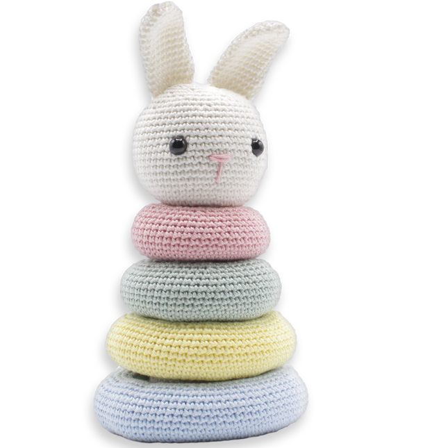 Haakpakket Stapelkonijn - Amigurumi DIY Kit