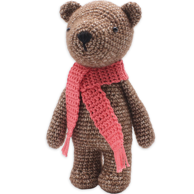 Haakpakket Bobbi Beer - Amigurumi DIY Kit